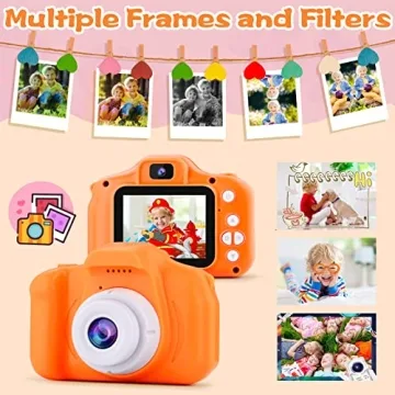 PROGRACE Kids Camera - Perfect Gift for Young Creators!