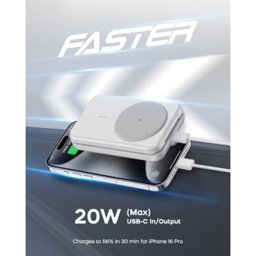 RORRY 3-in-1 10000mAh Portable Charger for iPhone & Apple Watch