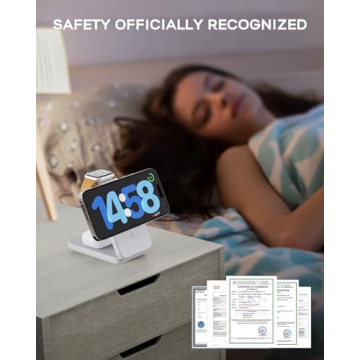 RORRY 3-in-1 10000mAh Portable Charger for iPhone & Apple Watch