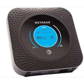 Netgear Nighthawk MR1100 4G LTE Mobile Hotspot Ethernet Router (AT&T GSM Unlocked)(Steel Gray) (Renewed) dual band