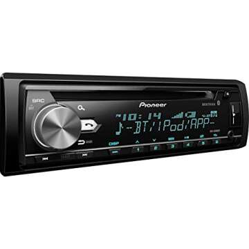 Pioneer DEH-X6900BT Vehicle CD Digital Music Player Receivers, Black