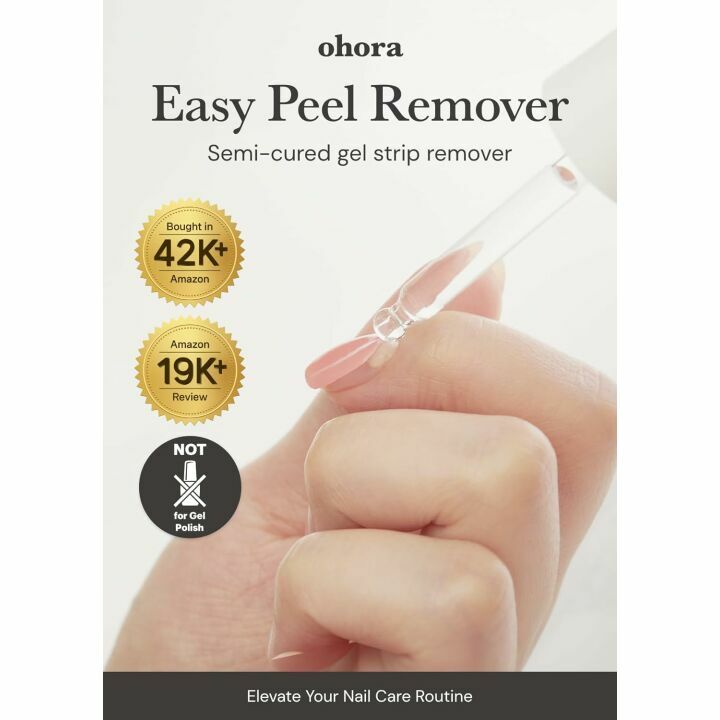 ohora Easy Peel Remover - Quick Gel Strip Removal