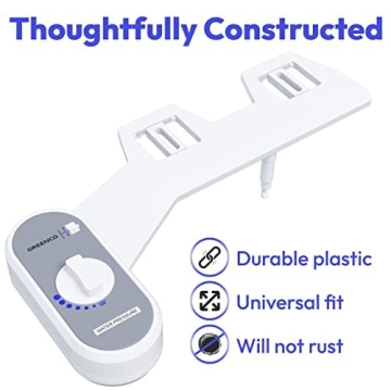 Greenco Toilet Bidet Attachment for Easy Cleaning & Care
