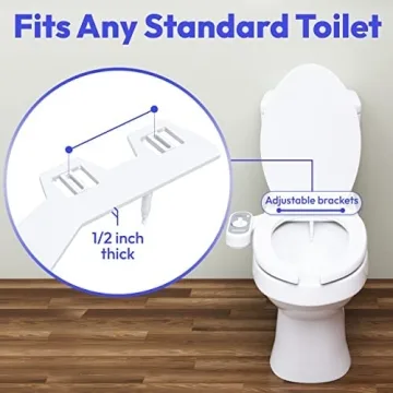 Greenco Toilet Bidet Attachment for Easy Cleaning & Care