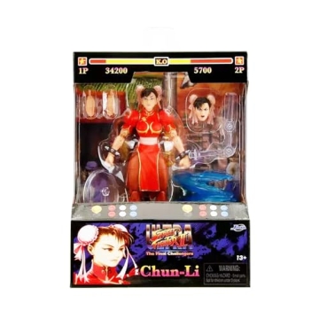 Exclusive Red Chun Li Street Fighter II Action Figure