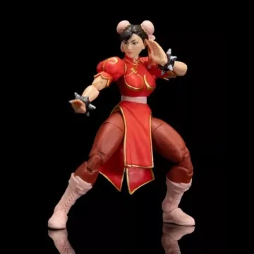 Exclusive Red Chun Li Street Fighter II Action Figure