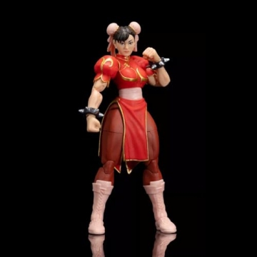 Exclusive Red Chun Li Street Fighter II Action Figure