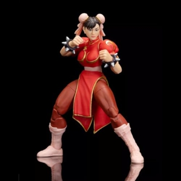 Exclusive Red Chun Li Street Fighter II Action Figure