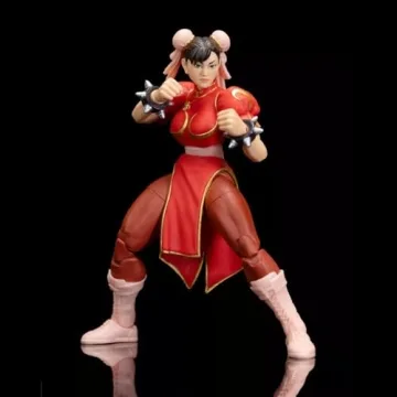 Exclusive Red Chun Li Street Fighter II Action Figure