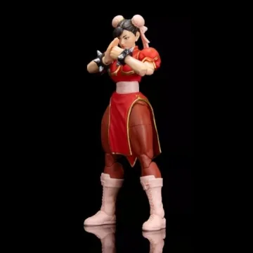 Exclusive Red Chun Li Street Fighter II Action Figure