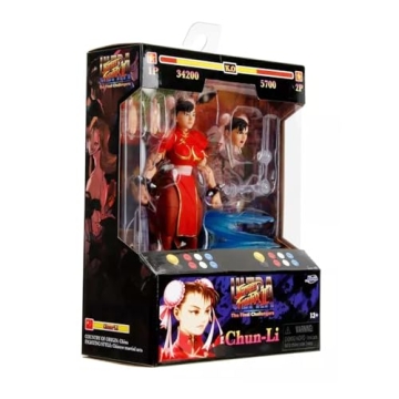 Exclusive Red Chun Li Street Fighter II Action Figure
