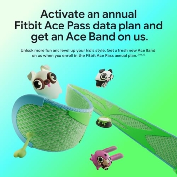 Fitbit Ace LTE Kids Smartwatch with GPS and Games