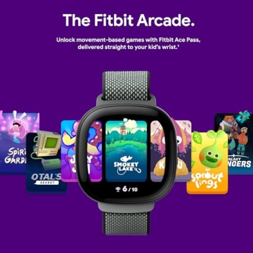 Fitbit Ace LTE Kids Smartwatch with GPS and Games