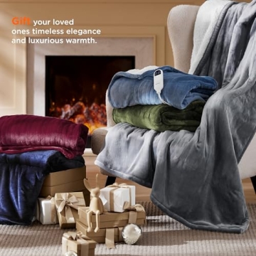 Bedsure Electric Blanket Comfort with 10 Heat Settings