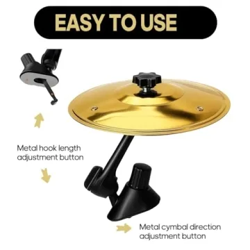 2PCS Car Cymbal Air Vent – Fun Music Accessory for Cars