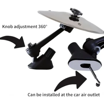 2PCS Car Cymbal Air Vent – Fun Music Accessory for Cars