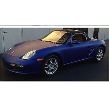 Averry SW900 Matte Blue Metallic | 615-M | Vinyl CAR WRAP Film (5ft x 75ft (375 Sq/ft)) w/Free-Style-It Pro-Wrapping Glove