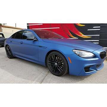 Averry SW900 Matte Blue Metallic | 615-M | Vinyl CAR WRAP Film (5ft x 75ft (375 Sq/ft)) w/Free-Style-It Pro-Wrapping Glove