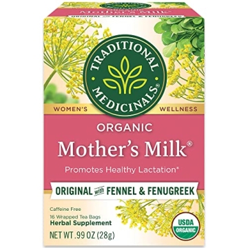 Organic Mother’s Milk Tea - Healthy Lactation Support, Spearmint Flavor