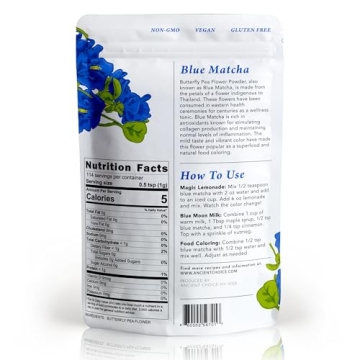 Ancient Choice Butterfly Pea Flower Powder 4 Ounce