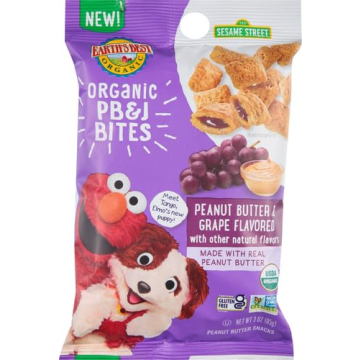 Earth's Best Organic PB&J Kids Snacks - Healthy Treats