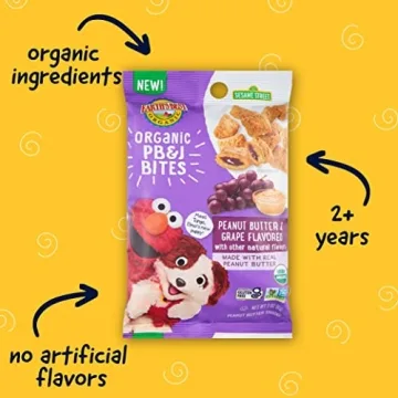 Earth's Best Organic PB&J Kids Snacks - Healthy Treats