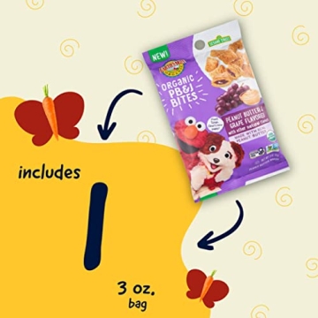 Earth's Best Organic PB&J Kids Snacks - Healthy Treats