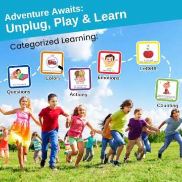 Play and Learn Cube roll Play Game for Toddlers 1st Learning Game Teaches Colors and Numbers Emotions Language roll Cube Pick Card and Have Fun Games