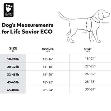 Hurtta ECO Life Savior Dog Life Jacket - Eco-Friendly & Durable