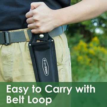 PERWIN Hori Hori Garden Knife for Weeding, Planting, and Digging