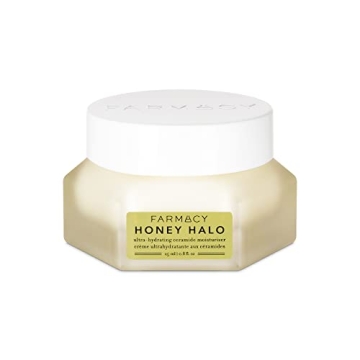 Farmacy Ceramide Face Moisturizer - Honey Halo Hydrating Cream for All Skin Types (25ml)