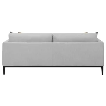 Coaster Home Apperson Cushioned Sofa Light Grey Comfort