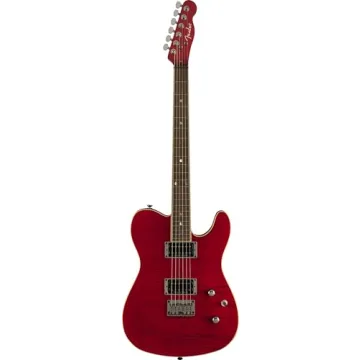 Fender Special Edition Custom Tele FMT HH Electric Guitar – Crimson Red Transparent