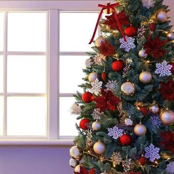 5/8" X 20 Yards Baby Pink Velvet Ribbon for Christmas Tree Wreath Decoration Handmade Crafts Ornaments Gift Wrapping & Bow Making