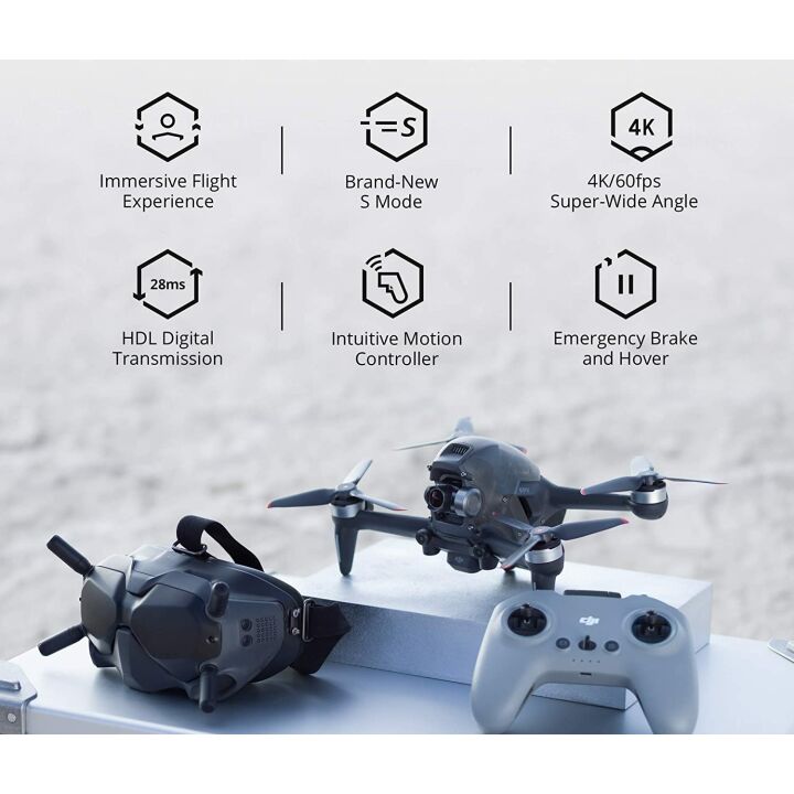 DJI FPV Combo Drone with 4K Camera and HD Transmit