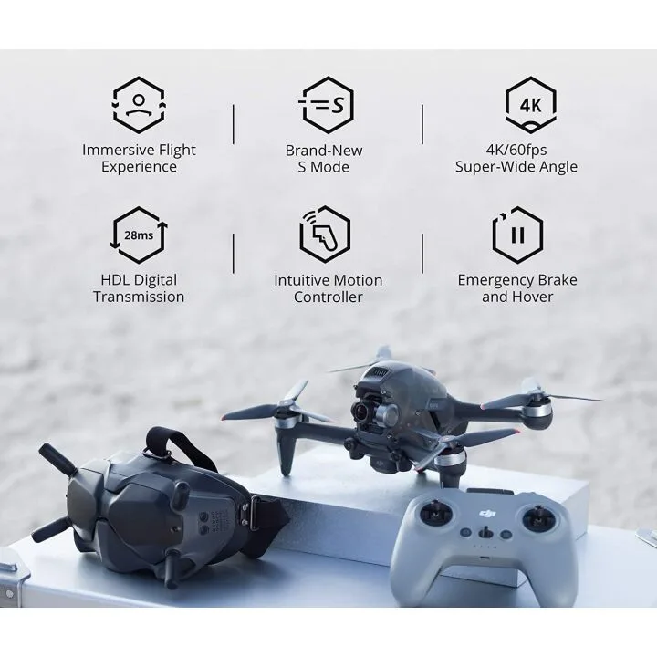 DJI FPV Combo Drone with 4K Camera and HD Transmit