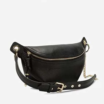 Stylish G GIRLFEEL Genuine Leather Fanny Pack for Women