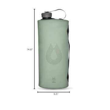 Collapsible Camping Water Storage (2L, 3L, 4L, 6L, 10L) - BPA & PVC Free, Hydration Reservoir Bag, Leak Proof