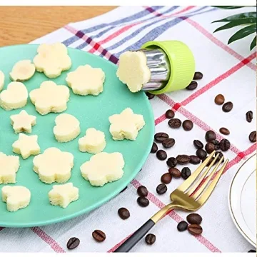 Fun 14 Pcs Cookie Cutters for Kids Healthy Eating