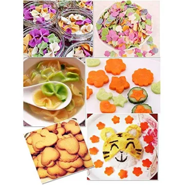 Fun 14 Pcs Cookie Cutters for Kids Healthy Eating