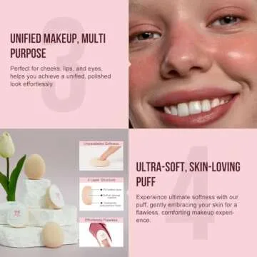 Unidollss 3-in-1 Makeup Cream Blush Stick for All Skin