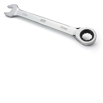 Jaeger Tools 10 mm TIGHTSPOT Ratchet Wrench – Designed for Tight Spaces with Precision Movement an...