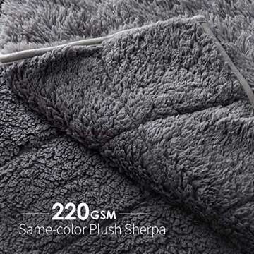 Mr. Sandman Faux Fur 12 lb Weighted Blanket - Cozy Luxury for Sleep