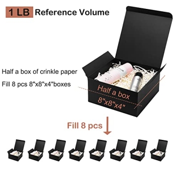 Mefleet Eco-Friendly Crinkle Cut Paper Shred Filler