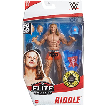 WWE Riddle Elite Collection Action Figure 6 Inches - TrueFX Technology