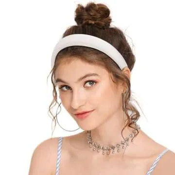 WantGor Comfortable Padded Headband for Women Stylish Options