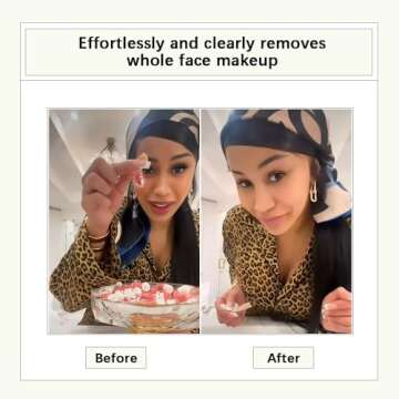 Cistto Natural Cleansing Oil – Waterproof Makeup Remover Oil, Nourishing and Gentle for Sensitive Skin and All Skin Types, Travel-Friendly, 2ml x 40 Capsules，Antioxidant Fresh-Seal, Non-comedogenic