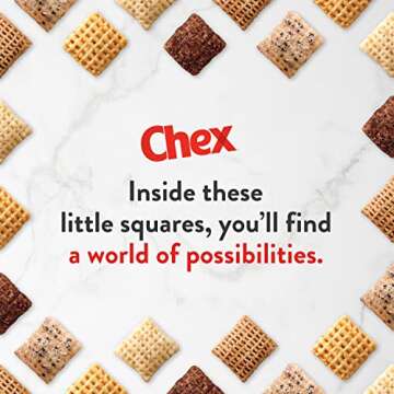 Wheat Chex Breakfast Cereal, Homemade Chex Mix Ingredient, 14 oz