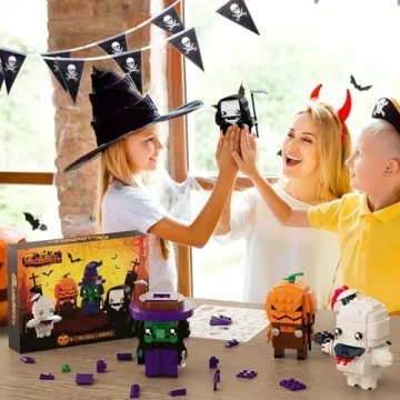 Halloween Building Blocks Kit for Kids - Fun & Safe Assembly