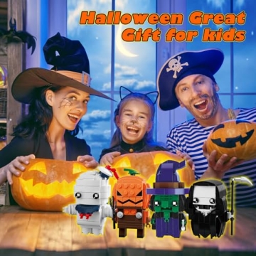 Halloween Building Blocks Kit for Kids - Fun & Safe Assembly